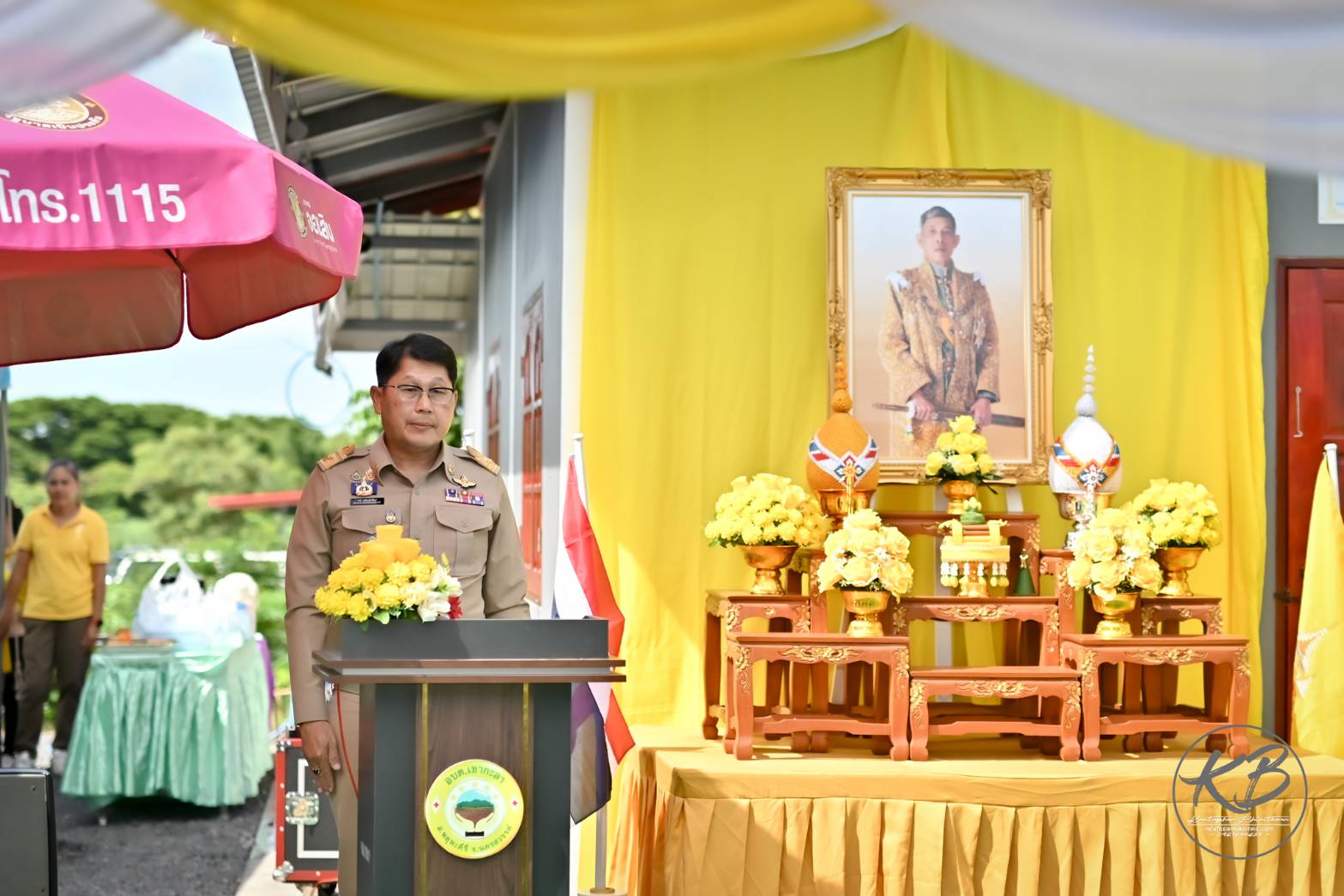 พอ.พยุหะคีรี ร่วมพิธีส่งมอบบ้านตามโครงการบ้านกาชาดเฉลิมพระเกียรติ